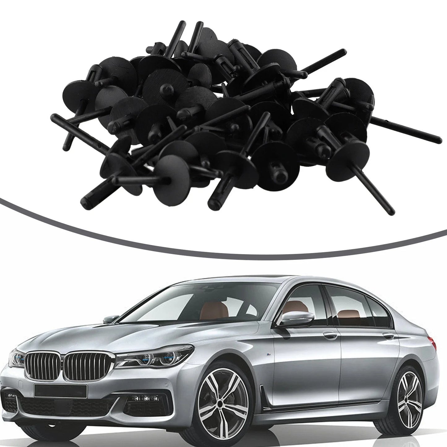 Wheel Rivets 40x for BMW X1 (2009–2015)