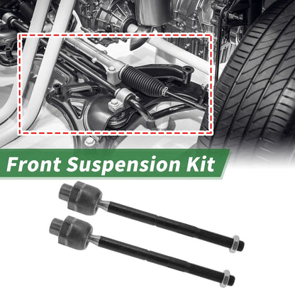 8 Pcs Tie Rod Ends & Ball Joints for Dodge Dakota (2005-2011)