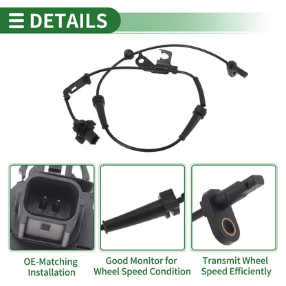 ABS Wheel Speed Sensor No. 57455T4NH01 for Honda Jade FR1 (2013–2016)