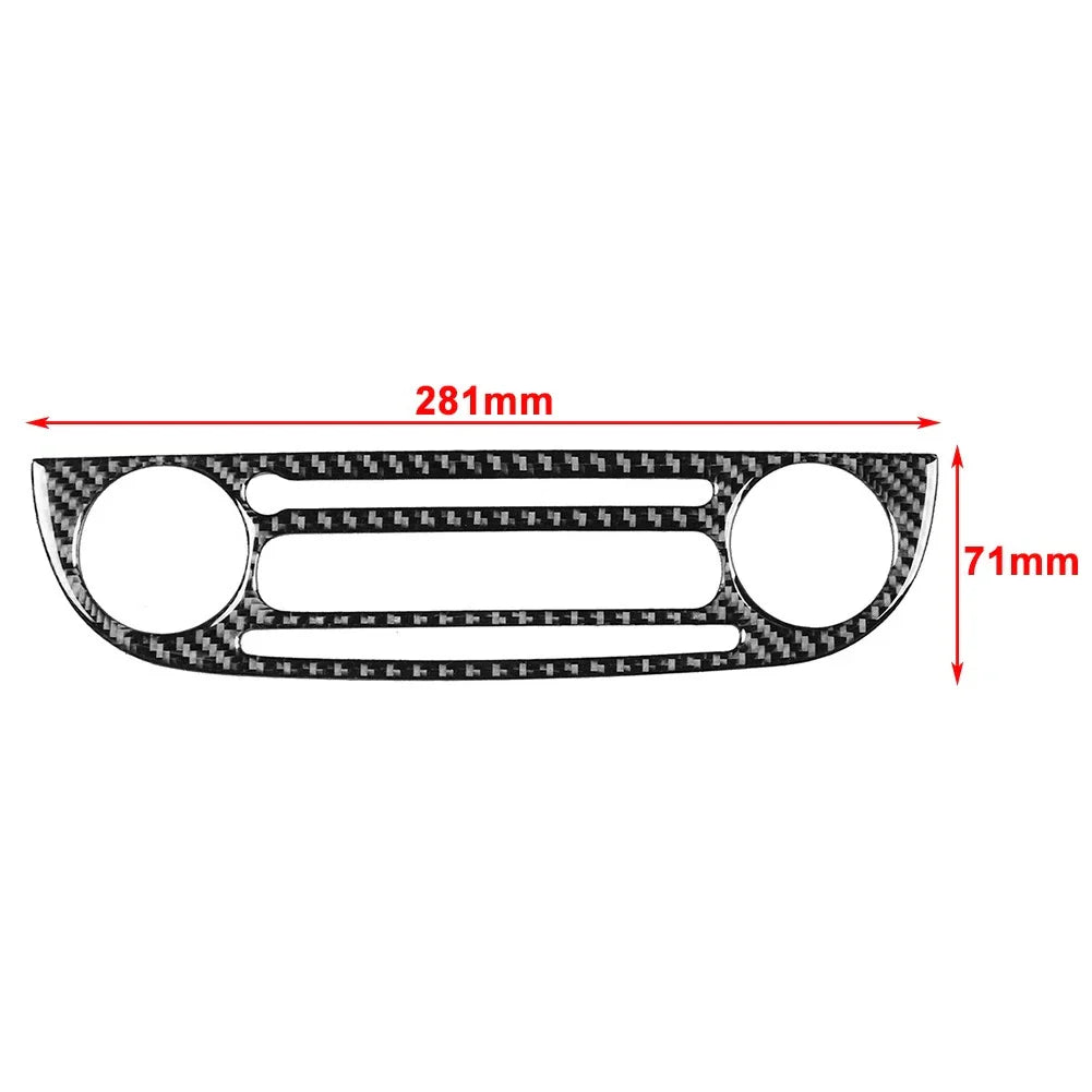CD Player Control Panel Cover for Fiat 500 (2012-2015)