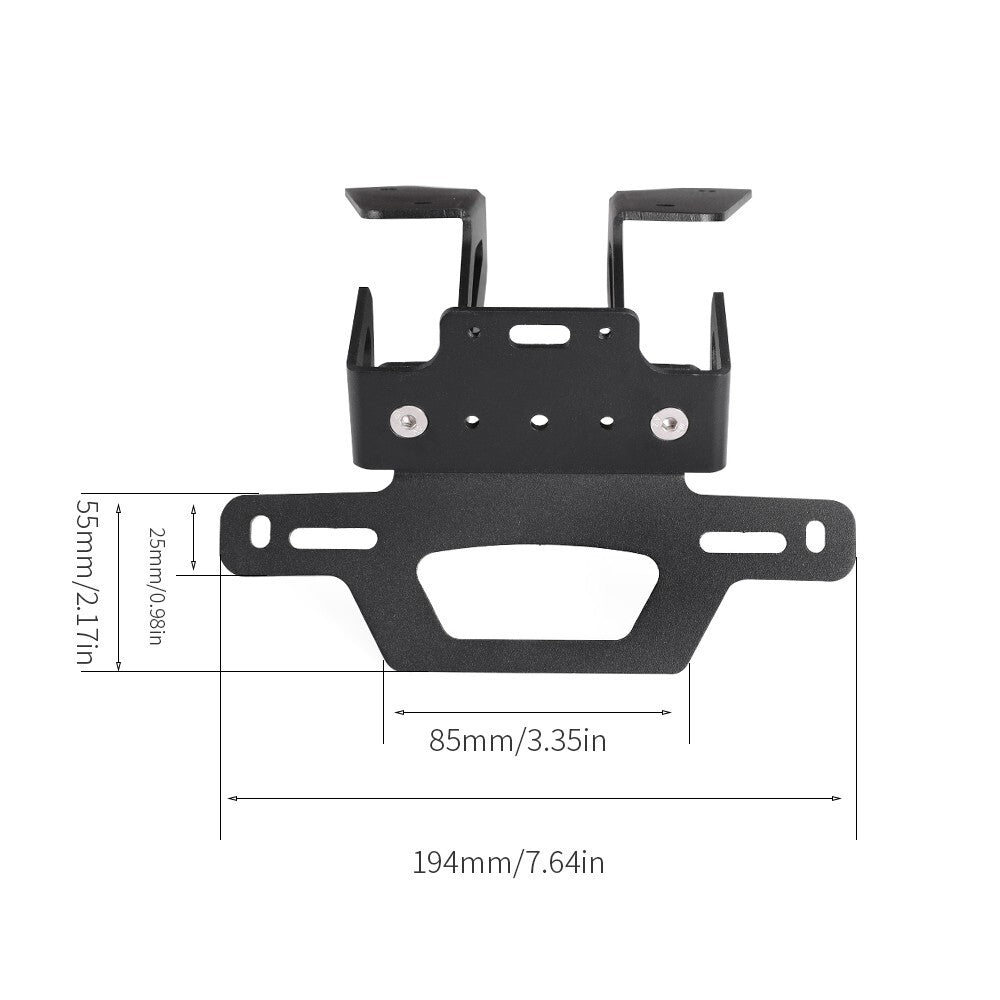 Tail Tidy Eliminator License Plate Holder for Honda XL750 Transalp (2023–2025)