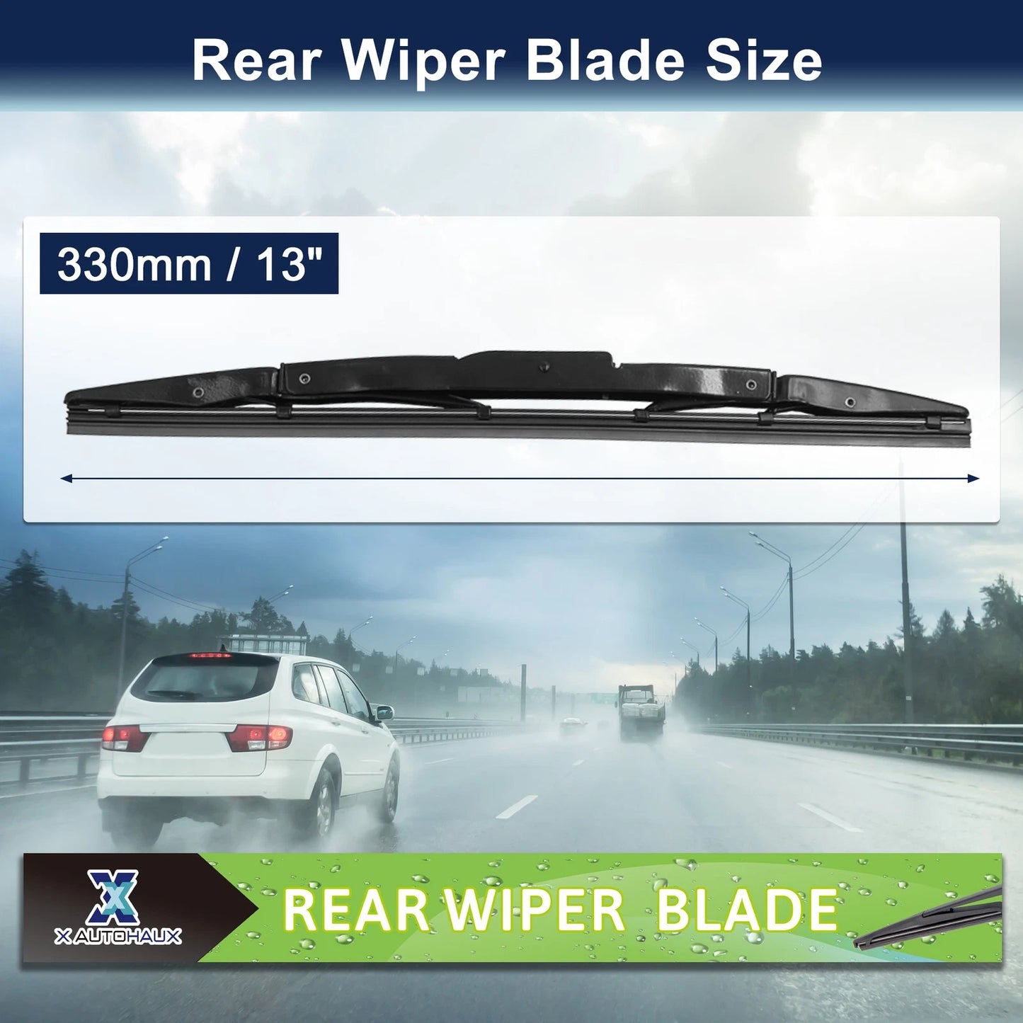 330mm Rear Windshield Wiper Blade for Honda CR-V (2007-2016)