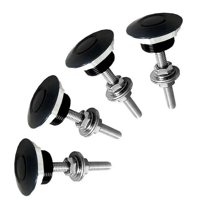 4 x Aluminum Fasteners for Car Trunk Fender Hatch Lid