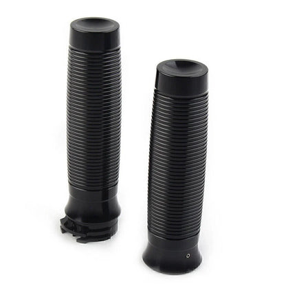 25mm Black Motorcycle Handlebar Hand Grips for Harley Bobber Chopper