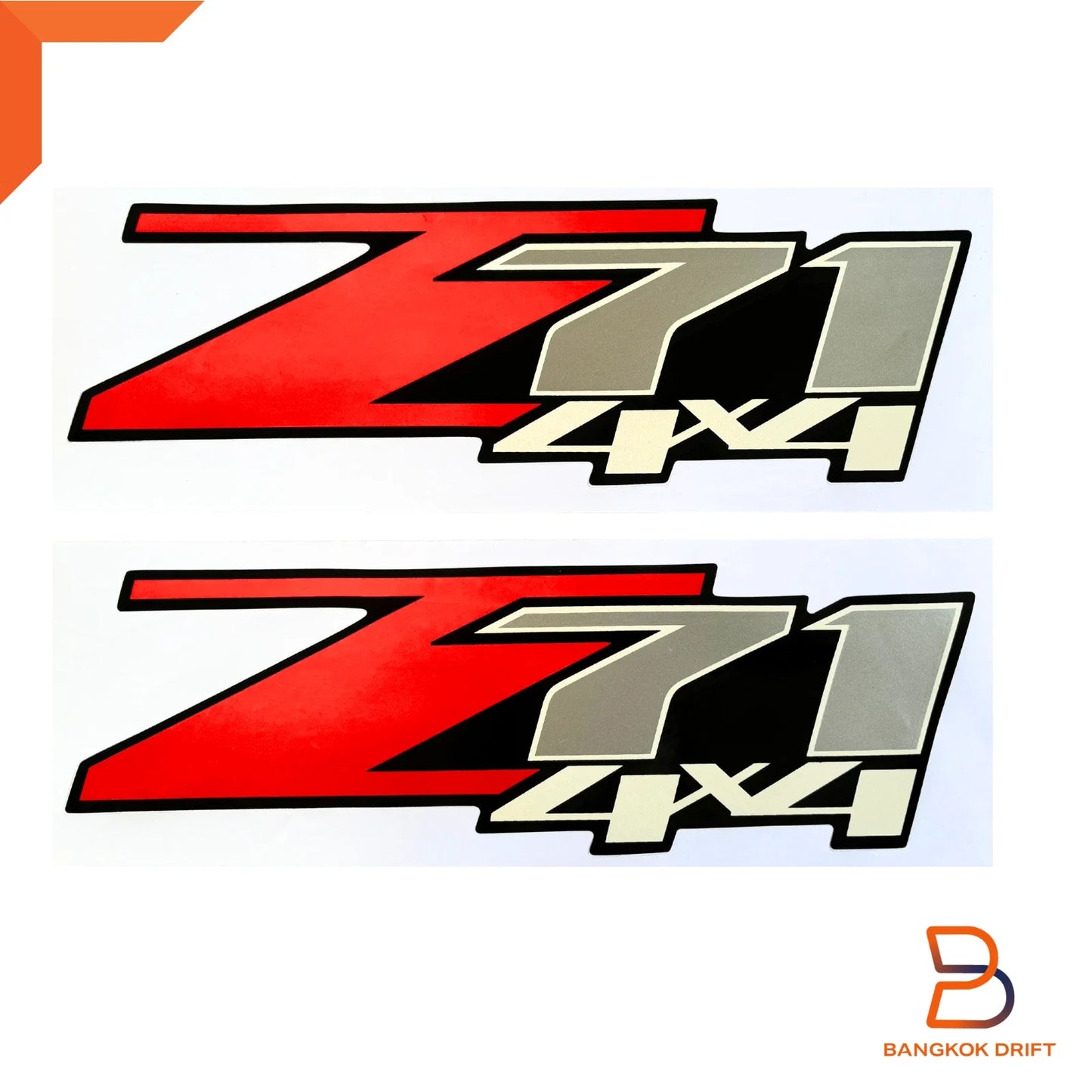 Z71 4x4 Offroad Side Decal Stickers for Holden Colorado (2004-2012)