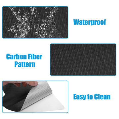 Set of 2 Door Anti Kick Guard Pad Carbon Fiber for Honda ZRV (2023)