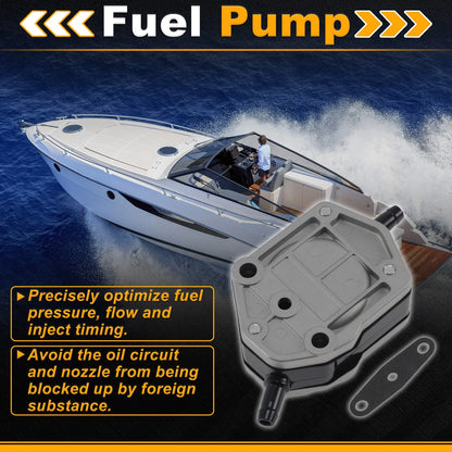 Set of 1 Marine Fuel Pump Assembly for Yamaha Outboard 25HP (1995–2015) 6632441000