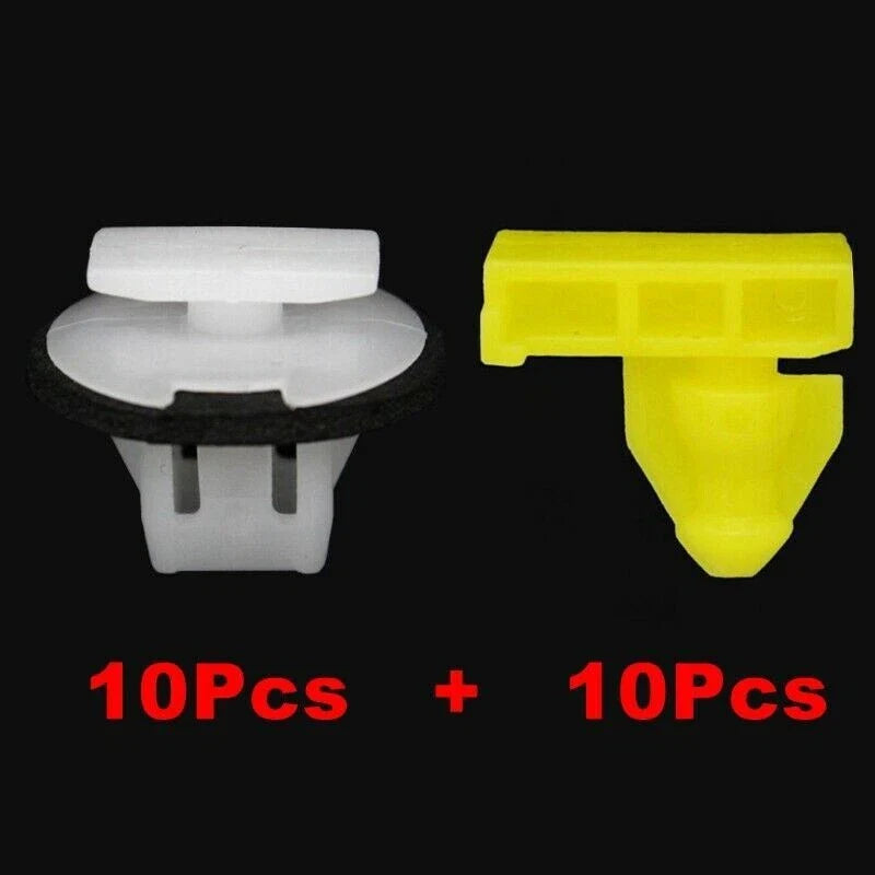 20pcs/set Plastic Moulding Clips for Nissan Juke (2010–2019)