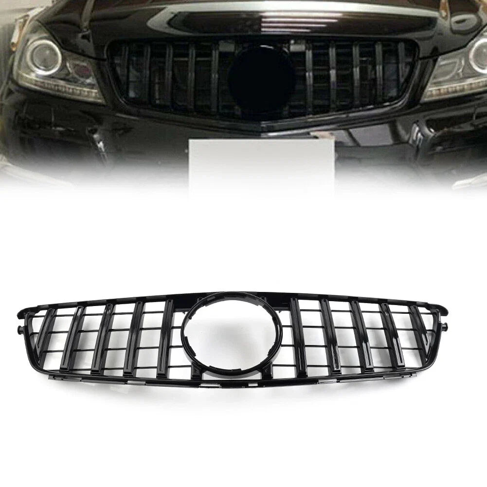GTR Style Front Bumper Grille for Benz C Class W204 (2007-2014)
