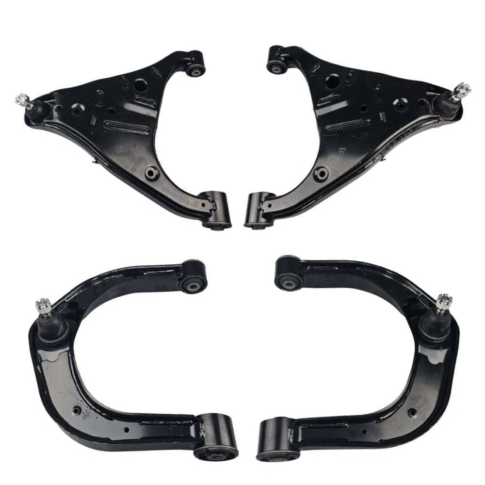 Set of 2 Upper Lower Control Arms for Nissan Patrol Y62 Infiniti QX80