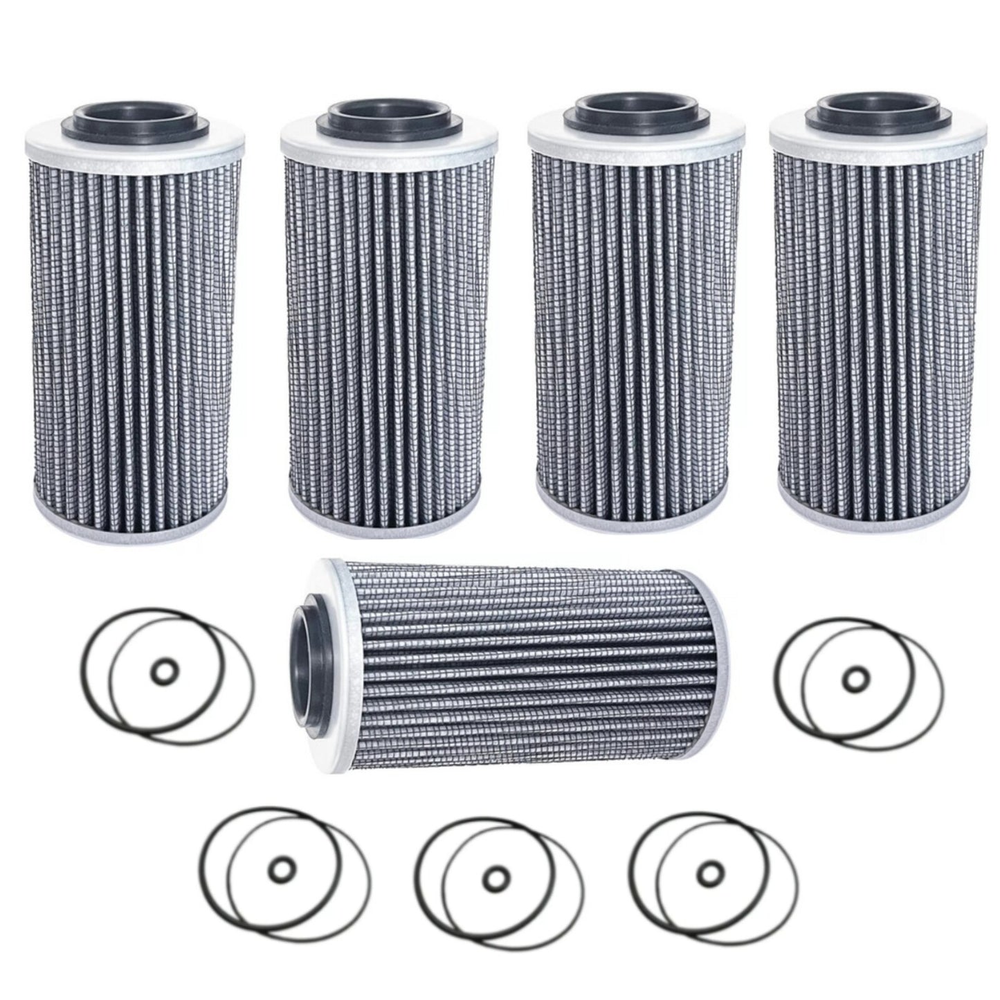 Set of 5 Oil Filters for Sea-Doo GTI RXT RXP GTX (130hp 300hp)