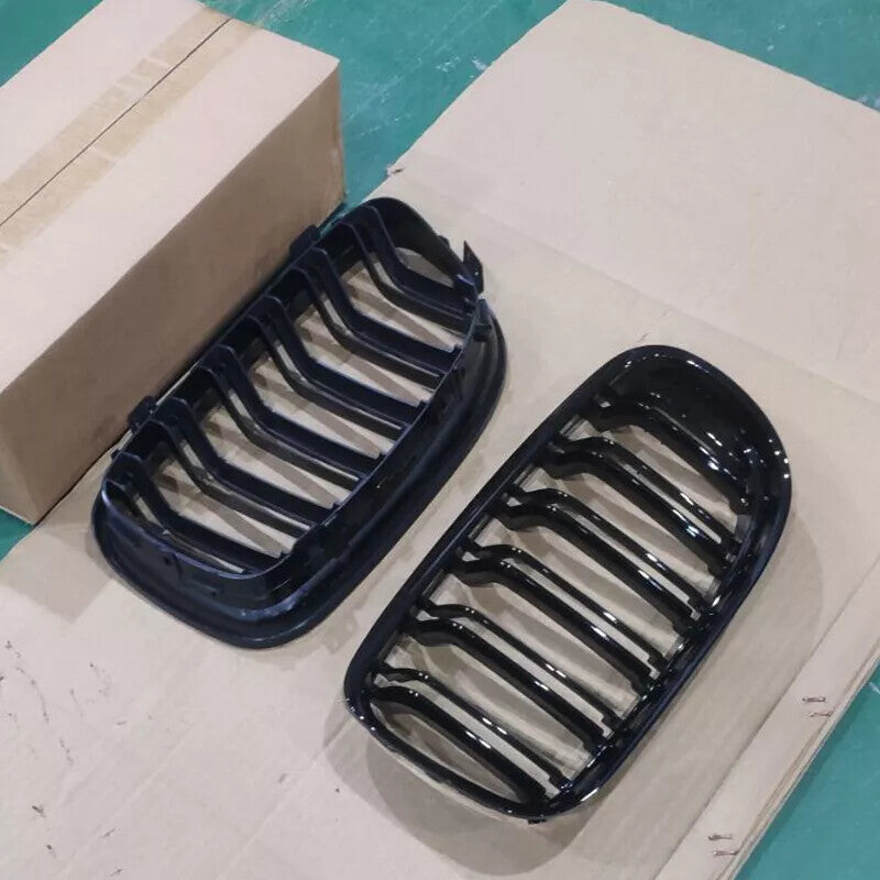 Gloss Black Front Kidney Grille for BMW 3 Series E90 E91 (2009–2011)