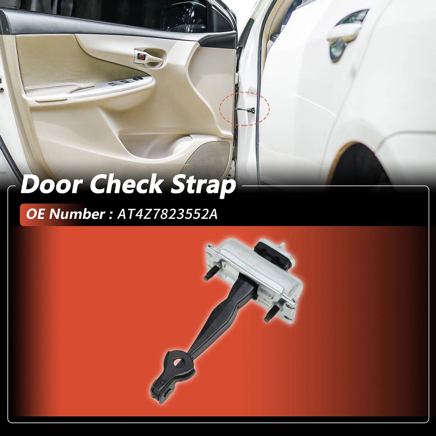Front Left/Right Door Check Strap for Ford Edge (2007–2014) AT4Z7823552A