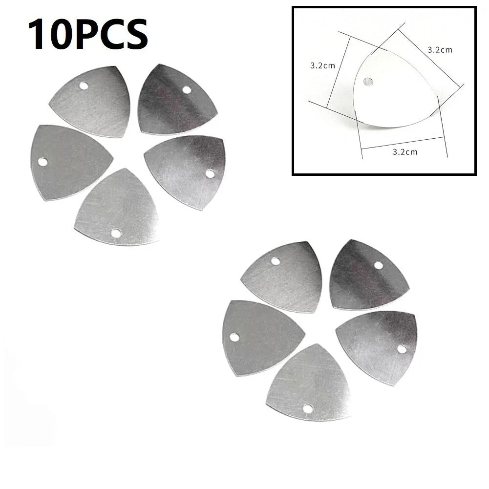 10 Pcs Metal Opening Picks Stainless Steel Thin Pry Tool for Mobile Phone