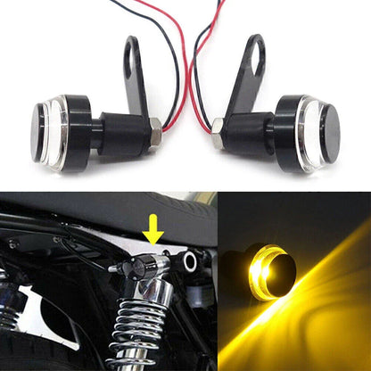 Motorcycle Turn Signal Light Rear Shock Bracket Relocator for Cafe Racer