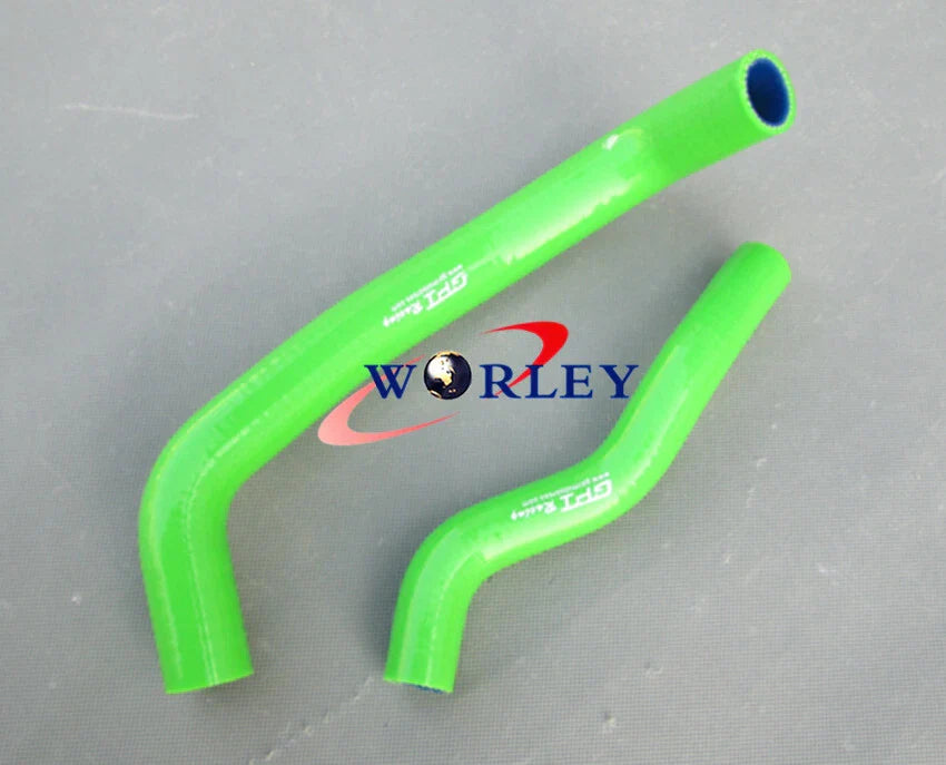 Yellow Silicone Radiator Hose for Suzuki LTZ400, Kawasaki KFX400, DVX400 (2003-2008)