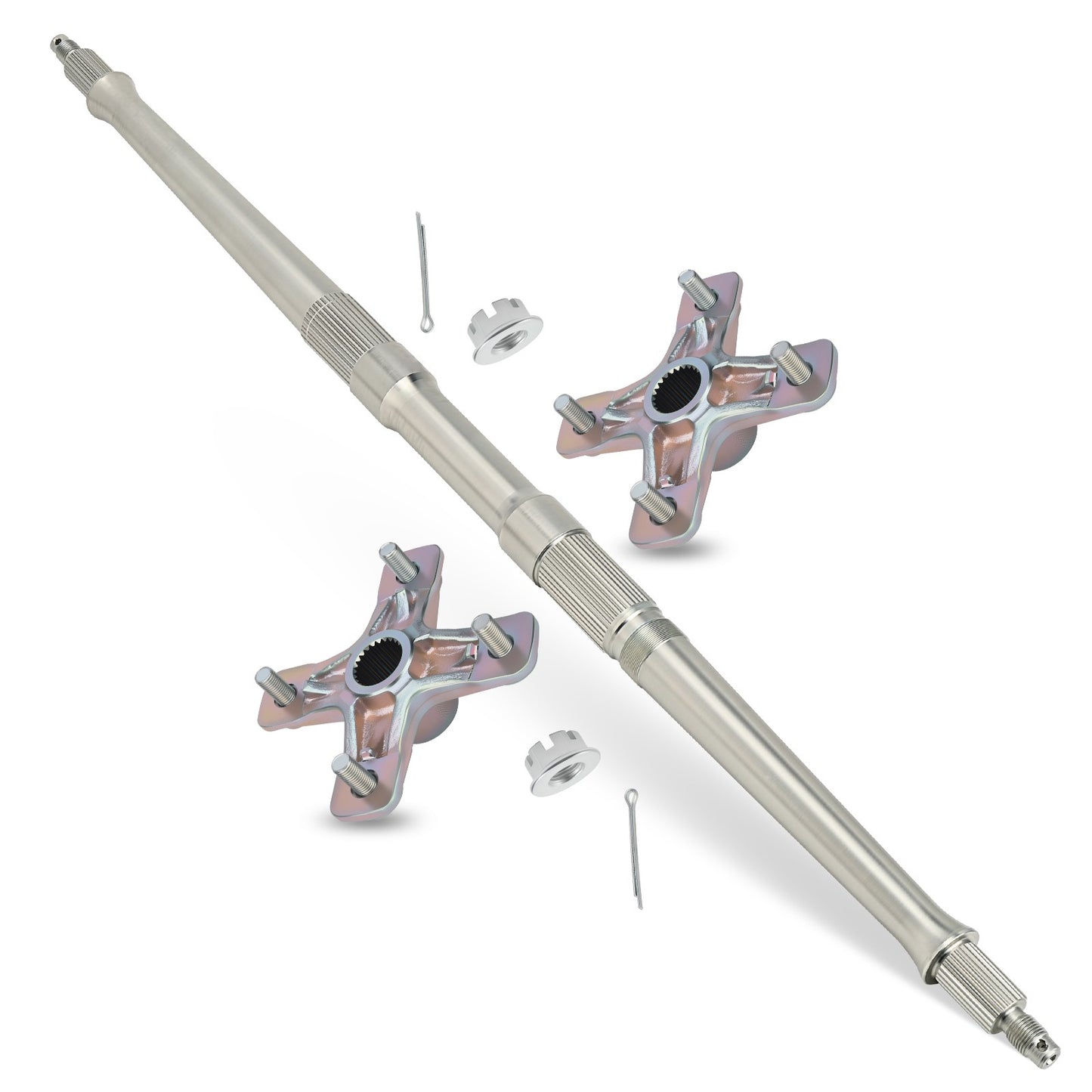Rear Axle Shaft with Wheel Hub for Yamaha YFZ450 (2004–2023)