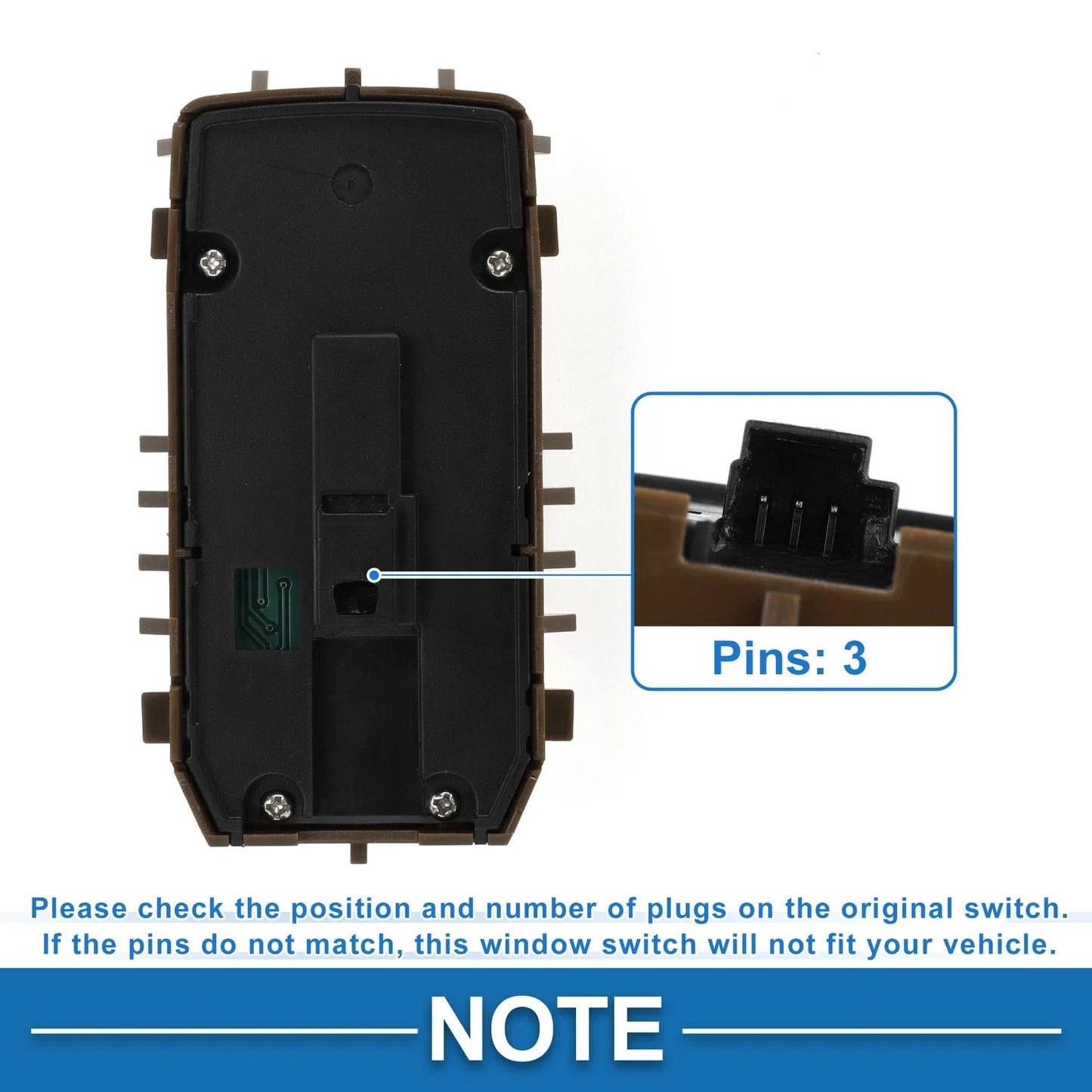 Power Window Switch for Mercedes-Benz S450 (2018-2023)