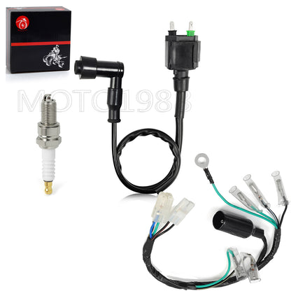 Ignition Coil Wire Harness for Honda CRF100F CRF80F XR80 XR100R (2004–2023)