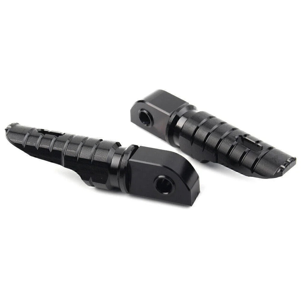 Rear Footrest Pegs Black for Street Scrambler 900 T100 (2016-2023) Pair