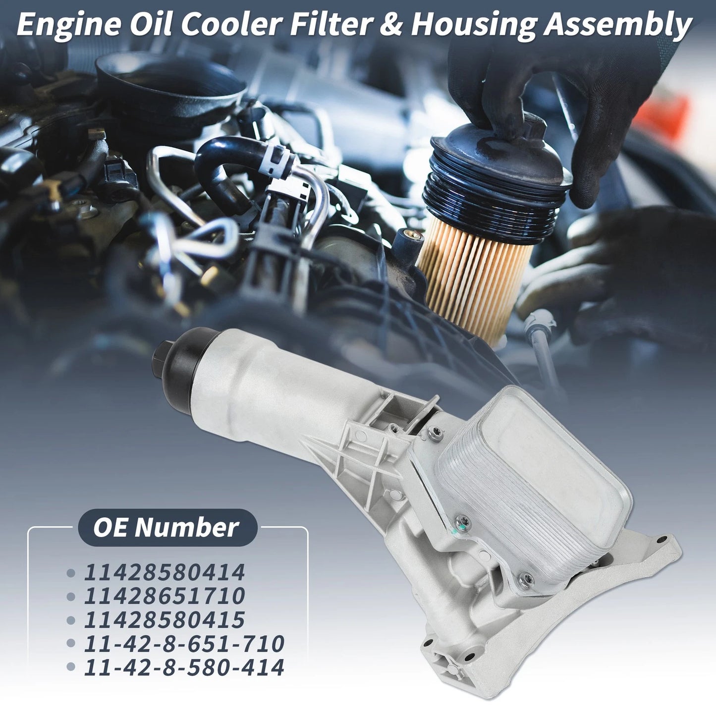 Upgrade Oil Filter Housing for BMW 230i 330i 430i 530e 530i (2021–2025)