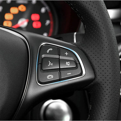 Black ABS Steering Wheel Right Cruise Control Switch for Benz