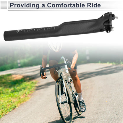 30.8mm Carbon Fiber Bike Seat Post for Light Saddle (30.8x300mm)
