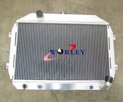 3-Row Aluminum Radiator with Fans for Nissan Fairlady Z S30 (1970–1978)