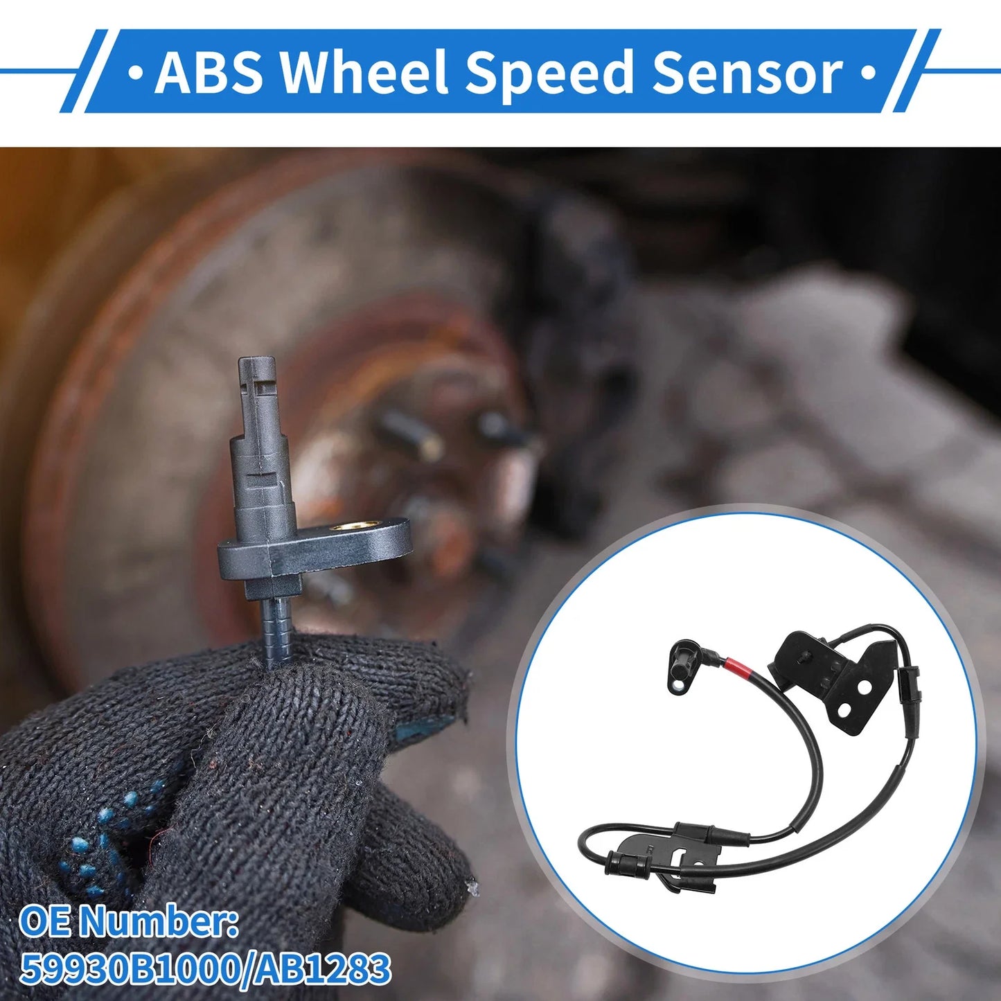 ABS Wheel Speed Sensor for Hyundai Genesis G80 (2015-2020)