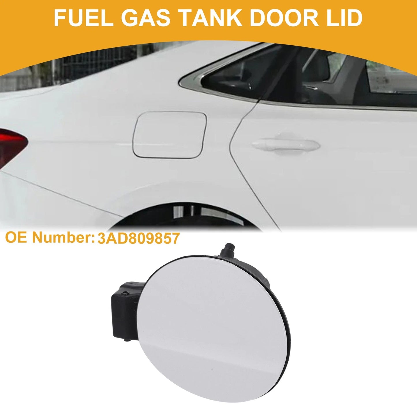 Fuel Tank Door Cap for Volkswagen Magotan (2012–2016) No.3AD809857