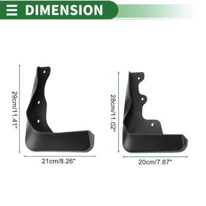 Mud Flaps Splash Guards for Honda Elysion (2012-2015)