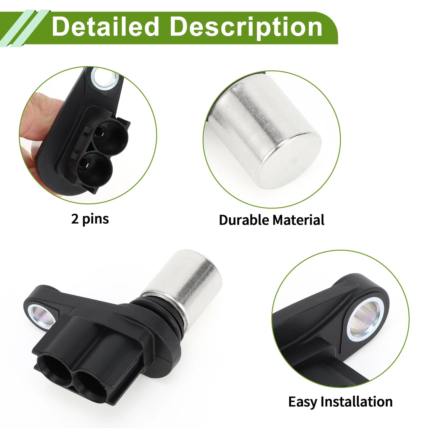 Crankshaft Position Sensor for Toyota Yaris I Hatchback (2002–2005) No. 90919-05043