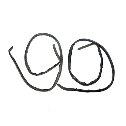 Set of 4 Door Roof Weatherstrip Seals for Honda City (2014–2020)