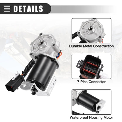 Transfer Case Motor for Ford F-150 (2009–2011) No. 8L1Z7G360AB Silver Tone