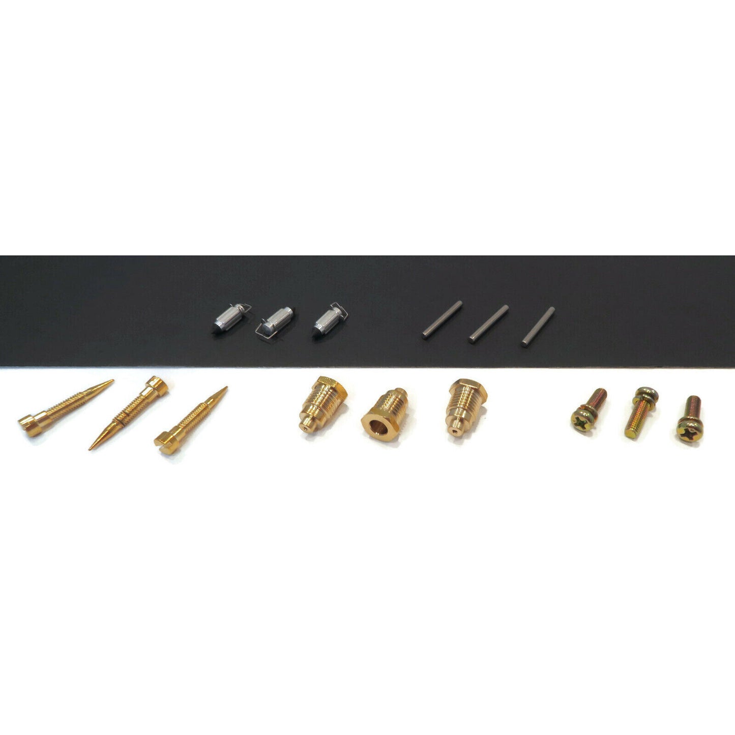 3-Pack Carburetor Rebuild Kit for Yamaha Outboard 2-Stroke (1989–2009)