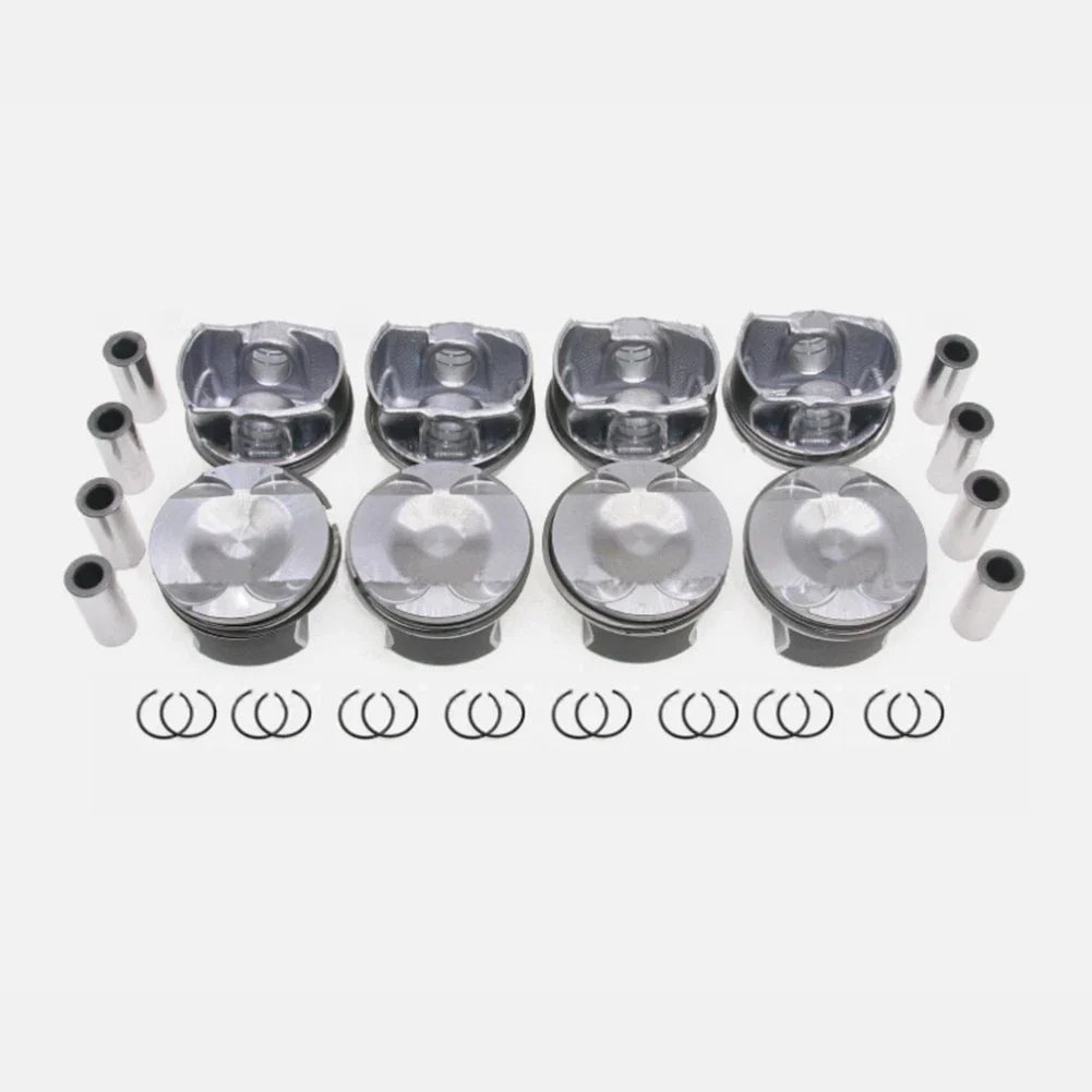 8x Engine Pistons Rings Set for Mercedes-Benz C63 E63 GLC63 S63 (2015-2023)