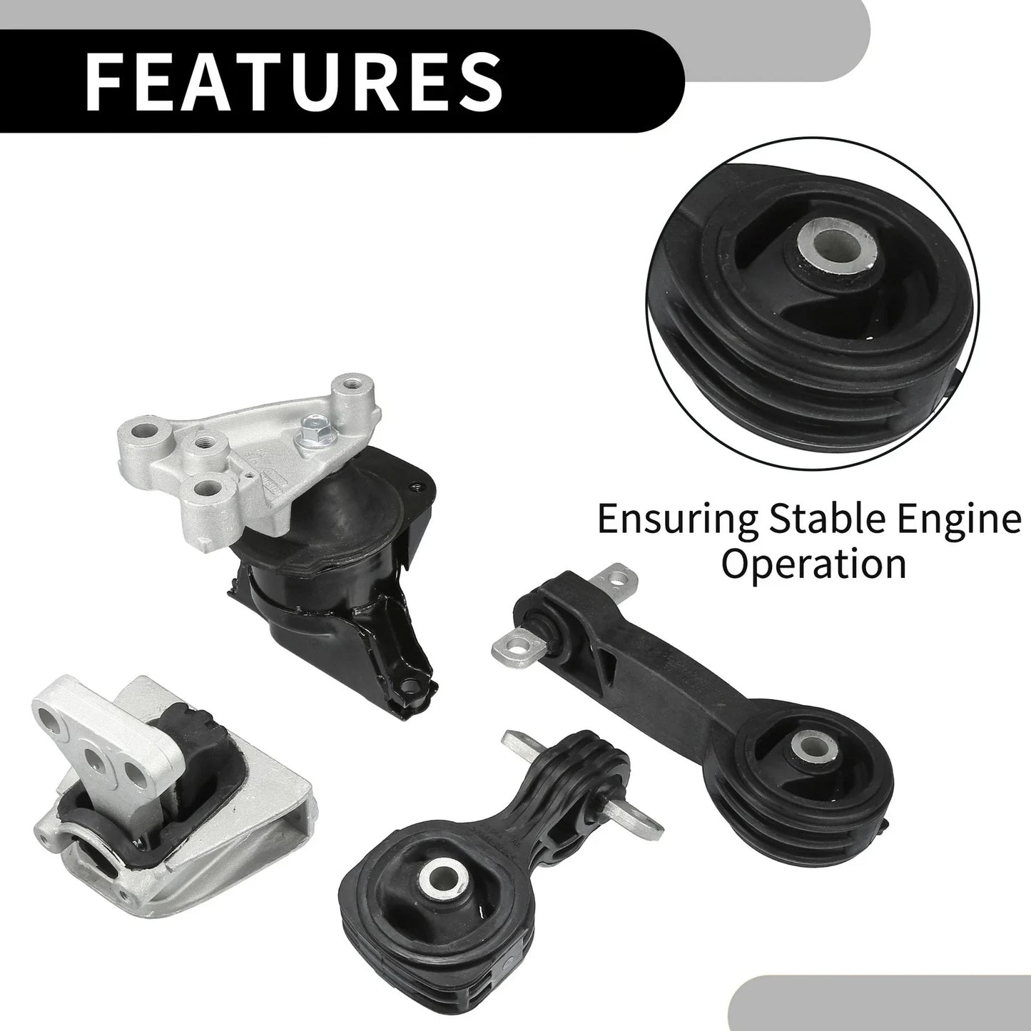 Engine Torque Strut Mount Set for Honda Civic (2006-2010)