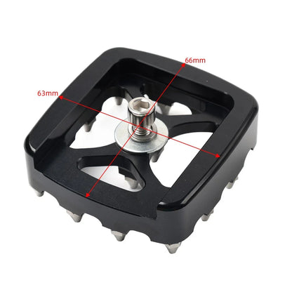 CNC Brake Pedal Pad Cover for Harley Dyna Sportster XL883 Softail XG