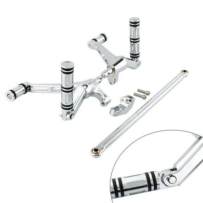 Footrest Pedal Bracket Set for Harley V-Rod Muscle (2002–2017) VRSC Special