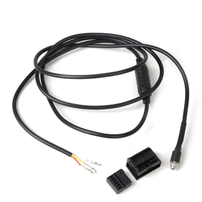 35mm AUX In Jack Male Female Adapter Cable for BMW 5 6 Series (2006-2010)