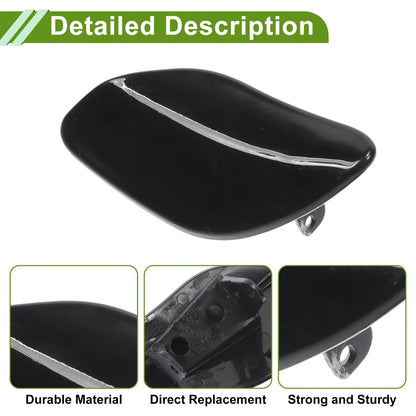 Washer Nozzle Cover Cap for Porsche Cayenne Turbo (2003-2010) Black