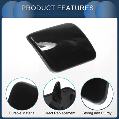 Front Right Washer Nozzle Cover Cap for VW Golf 4 (1998–2006) 1 Pcs Black