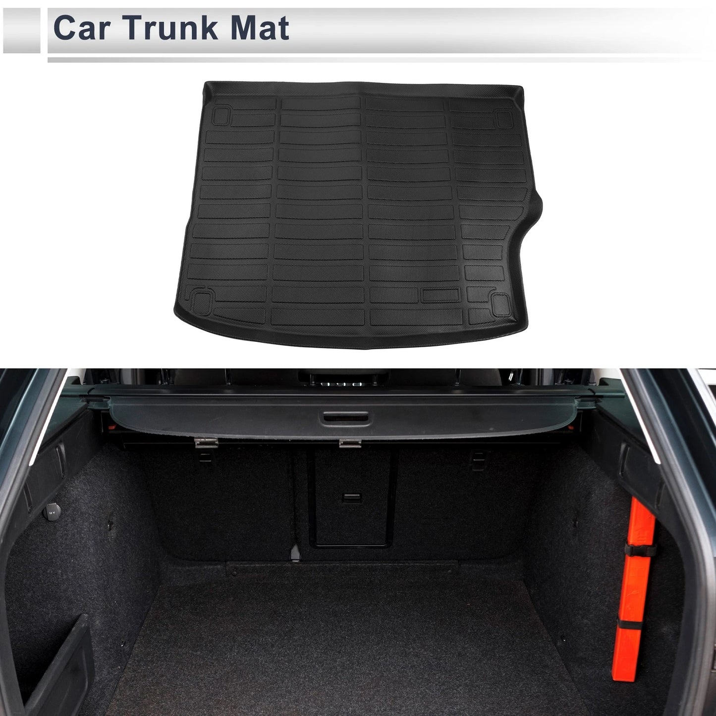 Cargo Liner Rear Trunk Mat for Kia Niro PHEV (2023–2025) TPE Black