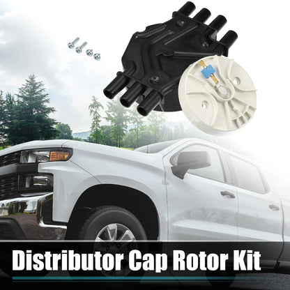 Ignition Distributor Cap and Rotor Kit for Chevrolet (No. 10452458/10452457)
