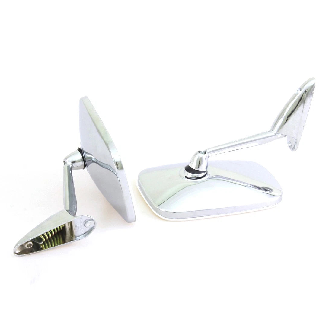 Set of 2 Chrome Door Fender Mirrors for Renault 16 (1964–1979)