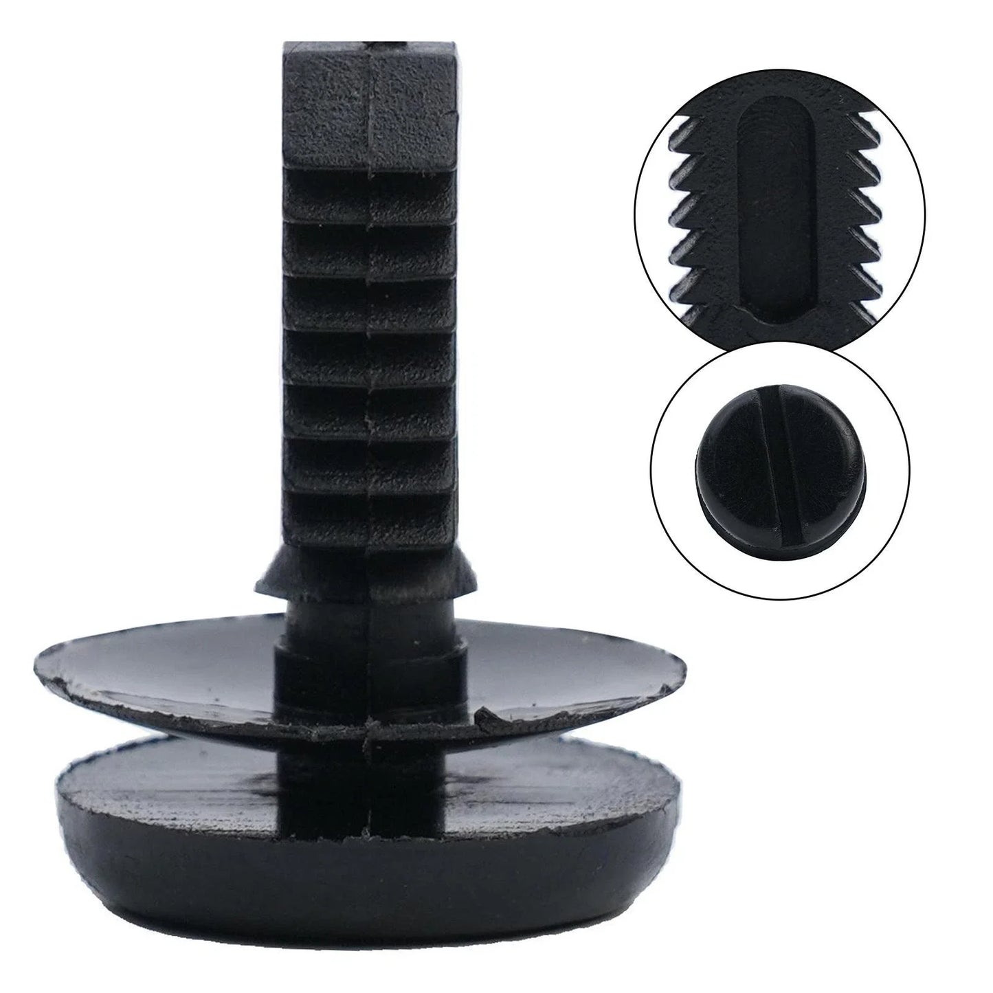 Black Plastic Clips Rivet 10 Pieces for BMW 3 Series