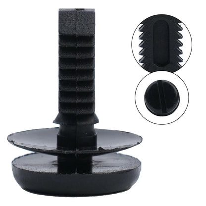 Black Plastic Clips Rivet 10 Pieces for BMW 3 Series