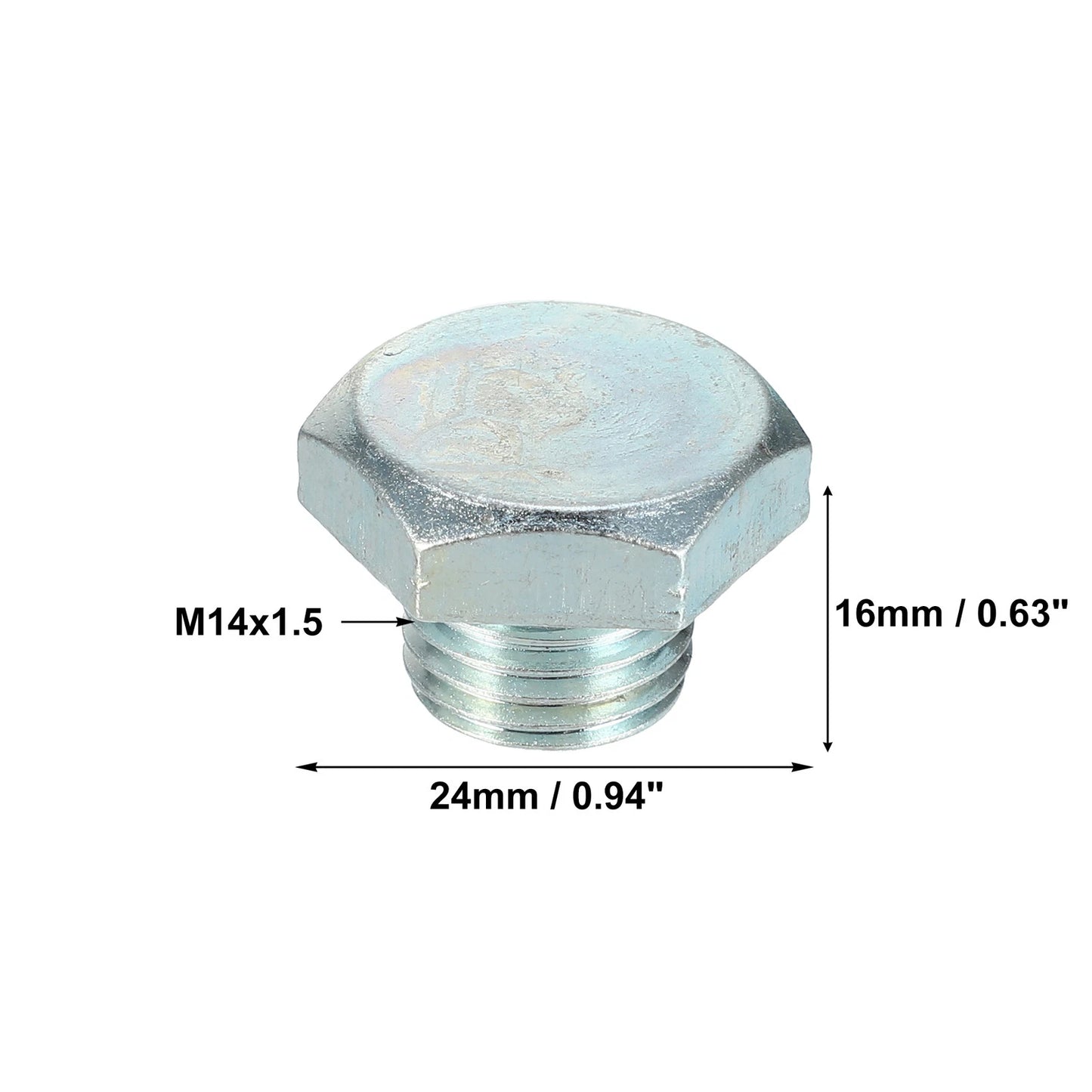 Set of 4 M14x1.5 Oil Drain Plugs with Washer 94027565 for Buick