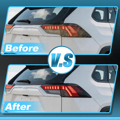 Headlight Tint Kit for Toyota Rav4 (2019–2025) TPU Transparent 1 Set