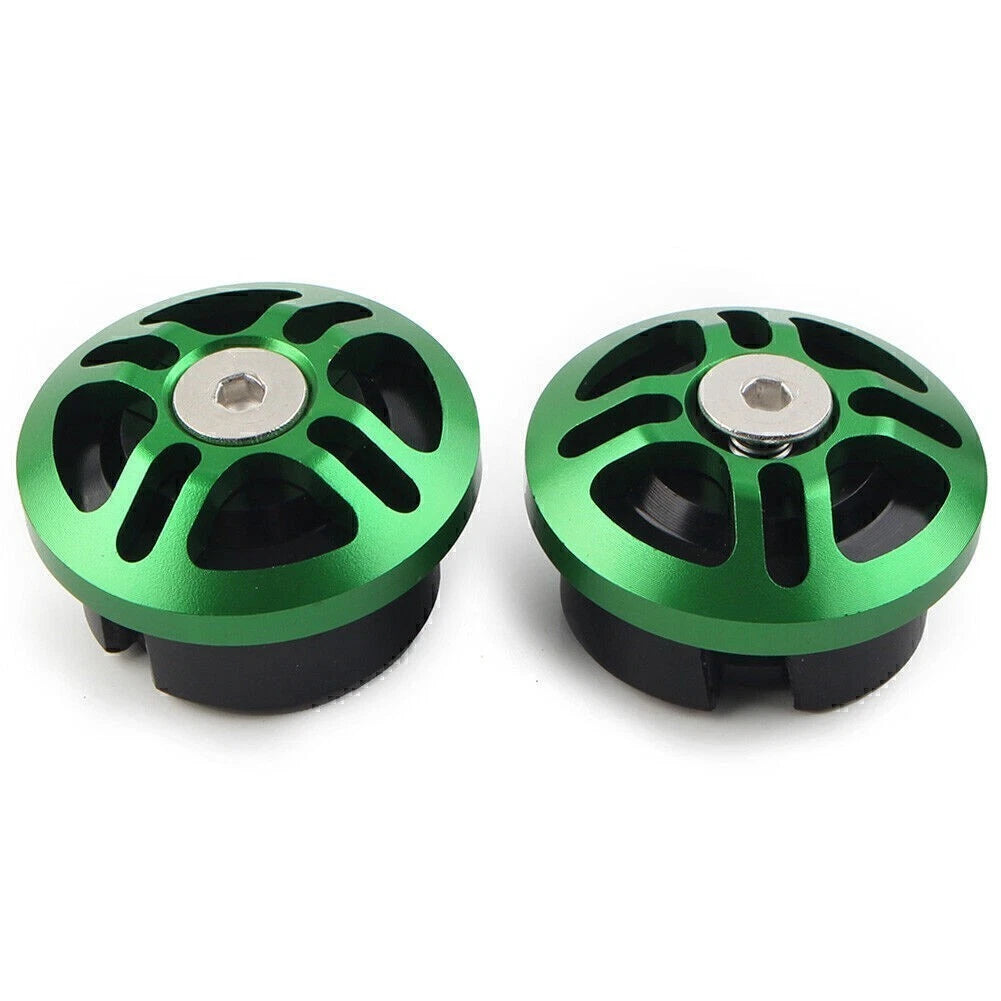 Green Frame Hole Cover Insert Plug Cap for Kawasaki Ninja 250 400 Z400 (2018–2020)